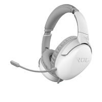 ROG 玩家国度 风行标准版月耀白 头戴式耳机 有线耳机 影音耳机 电脑耳机 头戴式耳麦 白色游戏耳机
