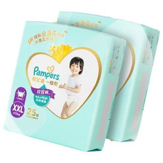 Pampers 帮宝适 一级帮系列 拉拉裤 XXL25片*2包