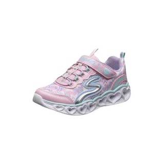 SKECHERS 斯凯奇 love lights系列 20180L 女童休闲运动鞋 樱桃粉色 35码