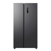 Midea 美的 607升变频一级能效对开门双开门家用智能电冰箱BCD-607WKPZM(E