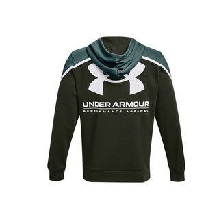 UNDER ARMOUR 安德玛 Rival AMP 男子抓绒卫衣 1357090-424 蓝色 L