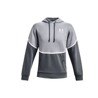 UNDER ARMOUR 安德玛 Rival AMP 男子抓绒卫衣 1357090-012 灰色 L