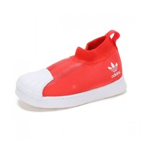 adidas ORIGINALS SUPERSTAR 360 SOCK I 儿童休闲运动鞋 EG5726 红色 21码