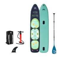 AQUA MARINA 乐划 MULTI-PERSON系列 绿野仙踪 sup充气式桨板套装 BT-20ST02 混合色 4.2m 半碳桨版