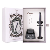 PILOT 百乐 钢笔 88G系列 FPMR3FHT-I30B-ZH 优雅千鸟格 F尖 墨水礼盒装