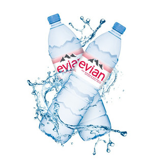 evian 依云 矿泉水 1.5L*12瓶