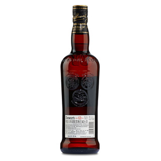 Dewar's 帝王 12年 苏格兰 调和威士忌 40%vol 700ml