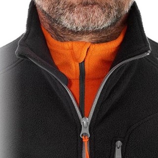 DECATHLON 迪卡侬 Fleece Forclaz 200 Gilet 男子抓绒马甲 8161681 黑色 S