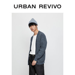 URBAN REVIVO 男士针织开衫外套 MF02R9DF2000