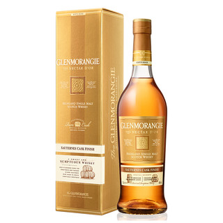 GLENMORANGIE 格兰杰 苏玳酒桶窖藏陈酿 12年 高地 苏格兰 单一麦芽威士忌 46%vol 700ml