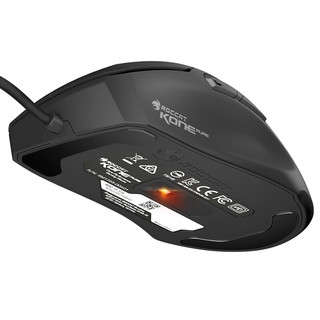 ROCCAT 冰豹 Kone Pure SE 有线鼠标 5000DPI RGB 黑色