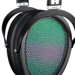 HIFIMAN 海菲曼 Jade II 耳罩式头戴式有线耳机 黑色 静电耳机接口+耳机放大器 黑色