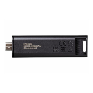 Kingston 金士顿 DataTraveler系列 DTMAX USB 3.2 U盘 黑色 1TB Type-C