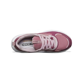 SKECHERS 斯凯奇 D'LITES 女子休闲运动鞋 66666330/BURG 酒红色 35