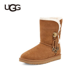 UGG 经典新奇系列 1114970 女士中筒雪地靴