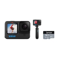 GoPro HERO10 Black 运动相机 防抖+自拍杆+存储卡 64GB 套餐