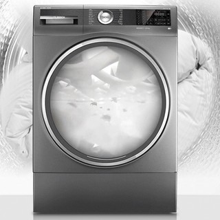 BOSCH 博世 6系列 XQG120-WSD374A10W 洗烘一体机 12kg 铸铁灰