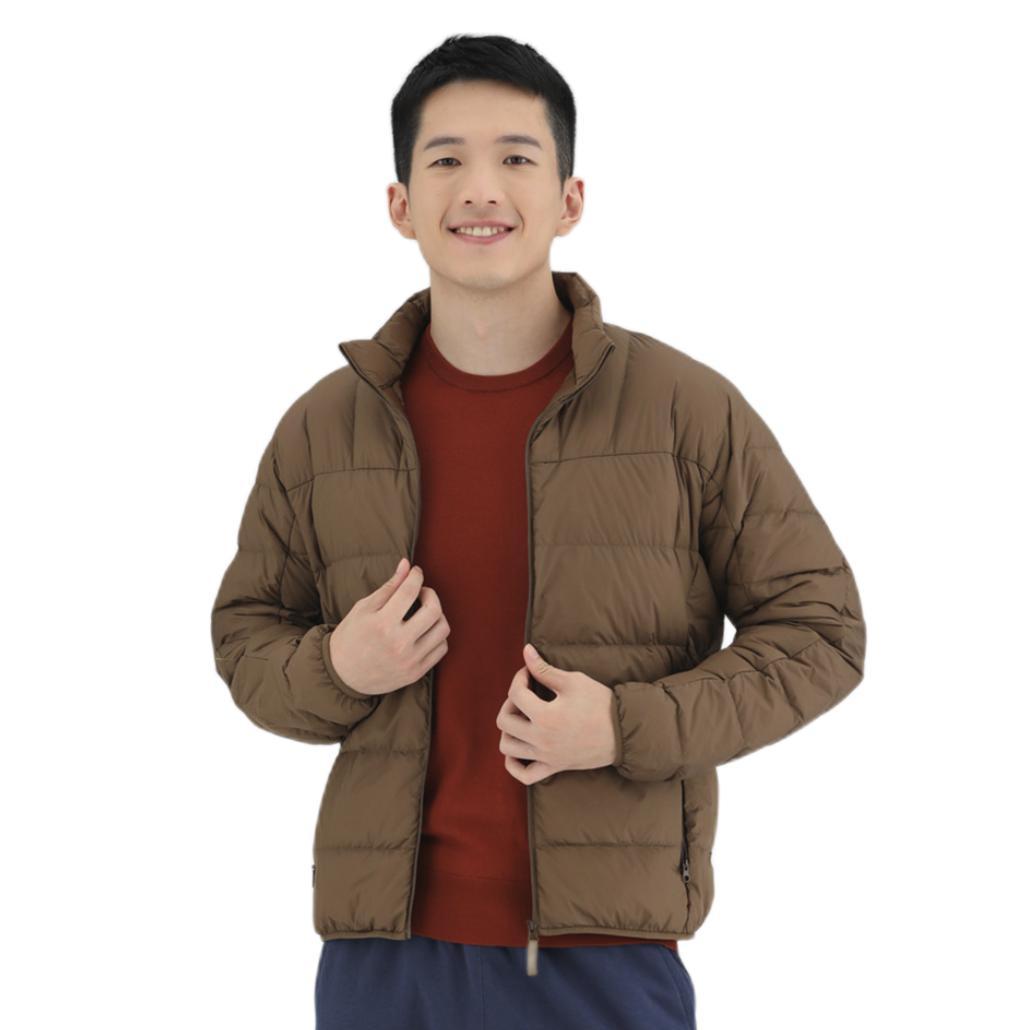 uniqlo 优衣库 男士立领羽绒服 430919 浅褐色 m