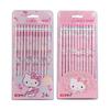 Hello Kitty 凯蒂猫 KT30016 圆杆铅笔 粉色 24支/盒