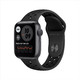 Apple 苹果 Watch Series 6智能手表 Nike GPS款 40毫米 深空灰色铝金属表壳 煤黑配黑色运动表带 M00X3CH/A
