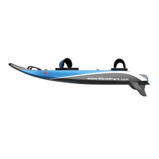 WaveShark 小鲨鱼 JetBoard 电动冲浪板 蓝白配色