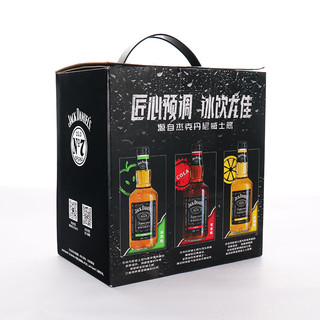 JACK DANIEL‘S 杰克丹尼 威士忌预调酒礼盒装 3口味 330ml*6瓶（可乐味+柠檬味+苹果味）