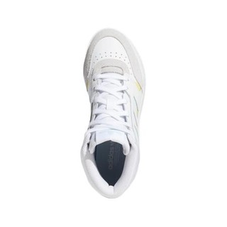 adidas ORIGINALS Drop Step W 女子休闲运动鞋 EF7150 白/黄/蓝 40