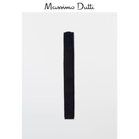 Massimo Dutti 男士真丝针织领带 01277707401
