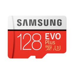 SAMSUNG 三星 microSDXC UHS-1存储卡128G升级版+SD卡适配器车载存储卡