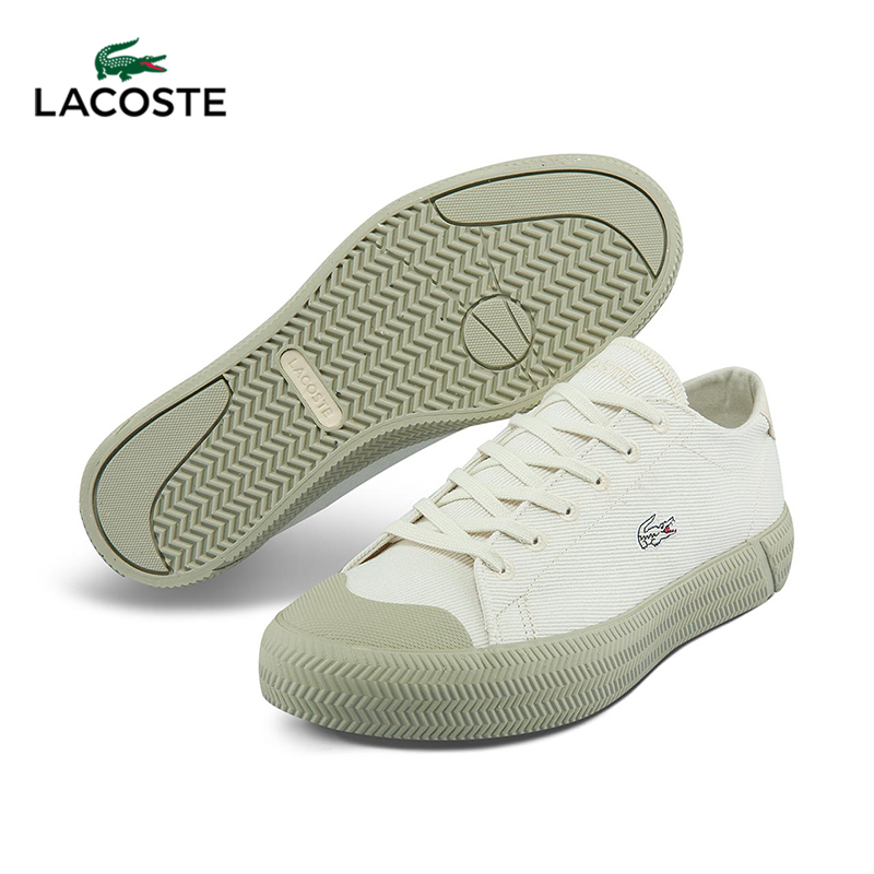 LACOSTE 拉科斯特 41CMA0067 男士休闲帆布鞋