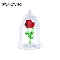 SWAROVSKI 施华洛世奇 ENCHANTED ROSE 迷人玫瑰 摆件 女友礼物 透明 5230478