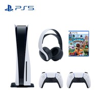 索尼（SONY）PS5 PlayStation®5双手柄套装&PULSE 3D耳机组&麻布仔+赠品收纳盒