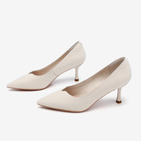 Tata 他她 女士绒面尖头高跟鞋 XNX01CQ0