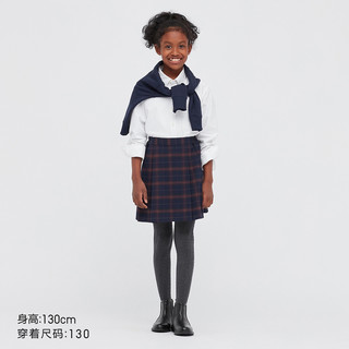 UNIQLO 优衣库 女童学院风半身裙 439627