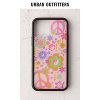 urban outfitters 复古花朵手机壳Wildflower苹果保护壳iPhoneXR/11/12/12Pro