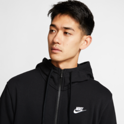 NIKE 耐克 Nike耐克官方NSW CLUB 男子全长拉链开襟连帽衫新款外套BV2649