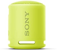 SONY 索尼 SRS-XB13 - 小巧便携式防水无线蓝牙®音箱带 EXTRA BASS™ - 柠檬黄