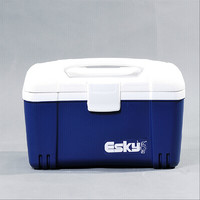 PLUS会员：爱斯基 ESKY 12L户外家用保温箱冷藏箱  附6冰袋