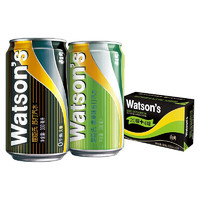88VIP：Watsons 屈臣氏 香草味苏打汽水混合装330ml*24罐整箱苏打气泡水饮料