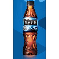 SUNTORY 三得利 黑乌龙茶饮料 350ml*12瓶