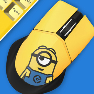 MACHENIKE 机械师 Minion MK700 小黄人联名款 无线机械键盘 黄轴+小黄人联名款 无线鼠标 键鼠套装 小黄人