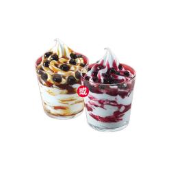 kfc肯德基10份原味圣代北美蓝莓酱冲绳黑糖珍珠酱兑换券