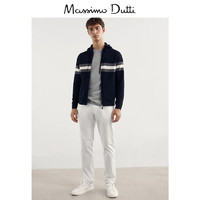 Massimo Dutti 男士条纹针织衫 00941422401