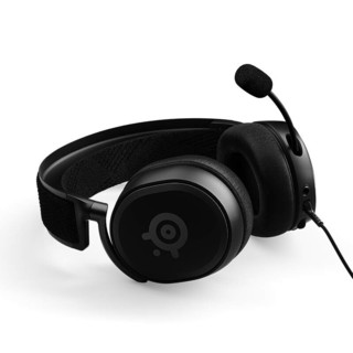 Steelseries 赛睿 Arctis 寒冰 Prime 耳罩式头戴式降噪有线耳机 黑色 3.5mm