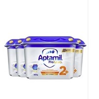 黑卡会员：Aptamil 爱他美 白金双重HMO幼儿配方奶粉 2+段 800g*4罐