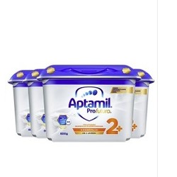 Aptamil 爱他美 白金双重HMO幼儿配方奶粉 2+段 800g*4罐