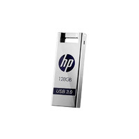 HP 惠普 USB3.0 128GB 无帽金属 防震防尘U盘 x795w HPFD795W128 轻巧便携