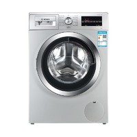 PLUS会员：BOSCH 博世 4系列 WGA242Z81W 滚筒洗衣机 9kg 银色