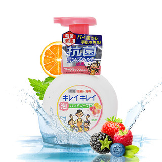 LION 狮王 泡沫洁净儿童洗手液 水果香型 250ml