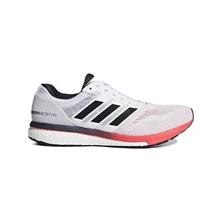 adidas 阿迪达斯 Adizero Boston 7 M 男子跑鞋 B37381 白/黑/浅灰色/红 41